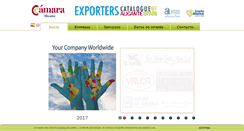 Desktop Screenshot of catalogoexportadores.com